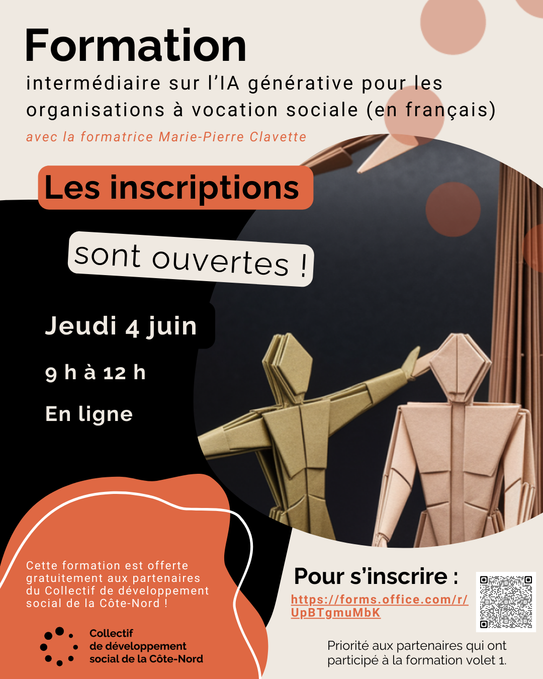 Intermediate training on generative AI for social organizations