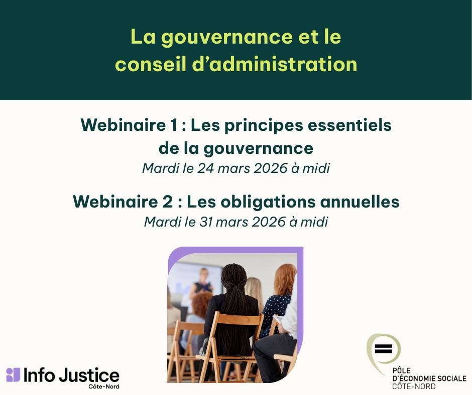 Formation sur la gouvernance et le conseil d&rsquo;administration