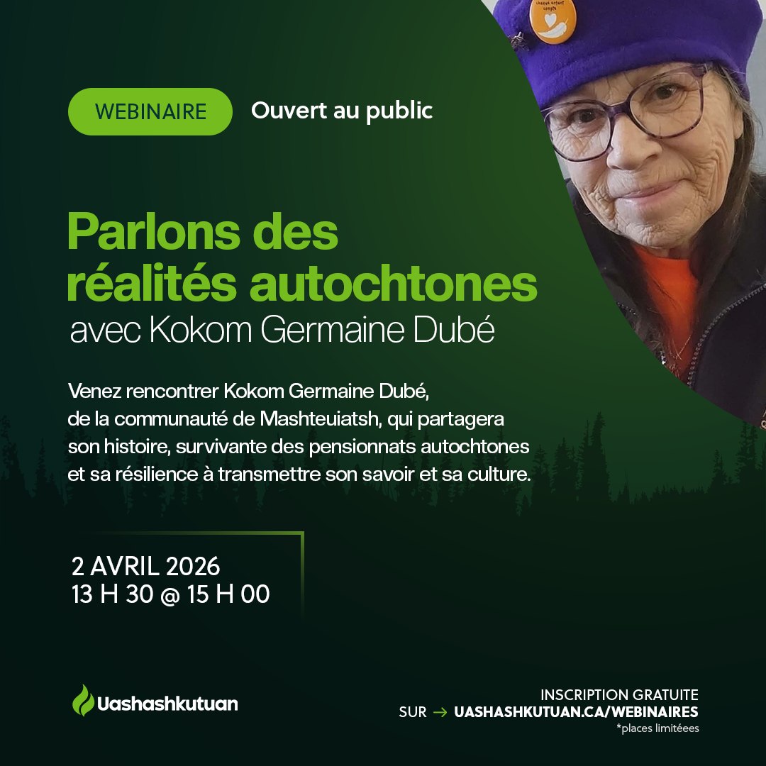 Parlons des réalités autochtones avec Kokom Germaine Dubé