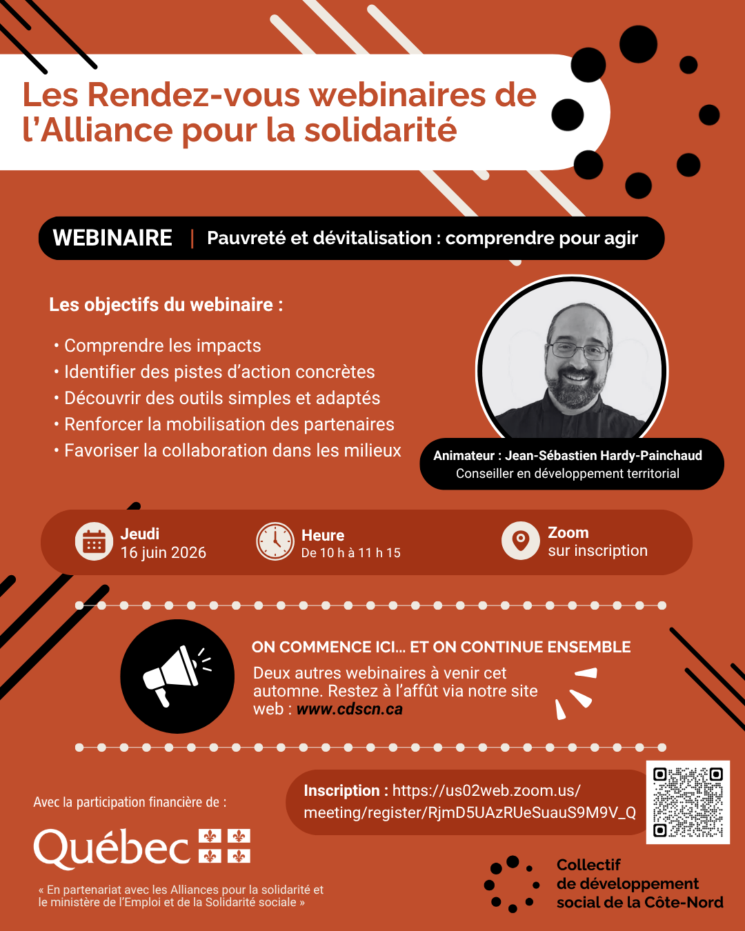 Les Rendez-vous webinaires de l&rsquo;Alliance pour la Solidarité